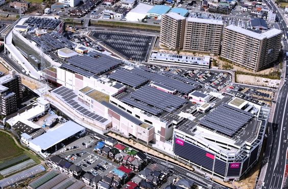 Shopping Mall Rooftop Solar System